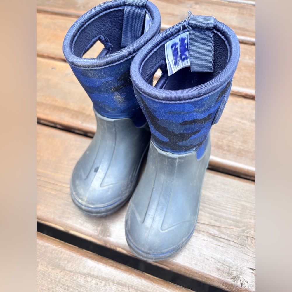 Kids Blue snow boots